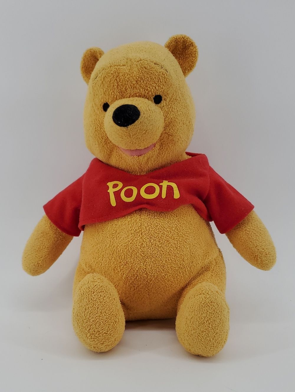 Vintage | Applause Winnie the Pooh Stuffed Animal Plush Toy | Red Shirt